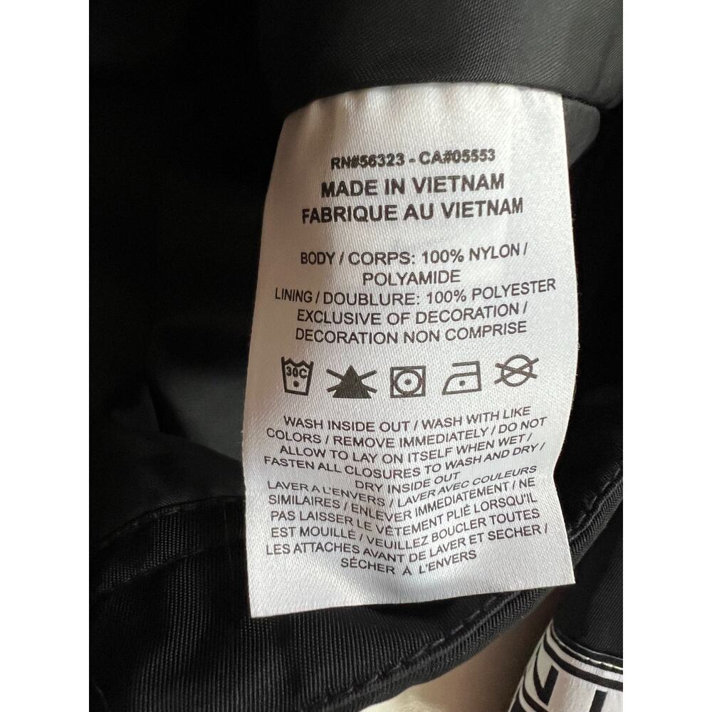 Nike Air Oversized Woven Bomber Jacket Black FN1908-010 Women’s Size M - Picture 5 of 16